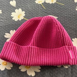 Lululemon Pink Knit Beanie hat